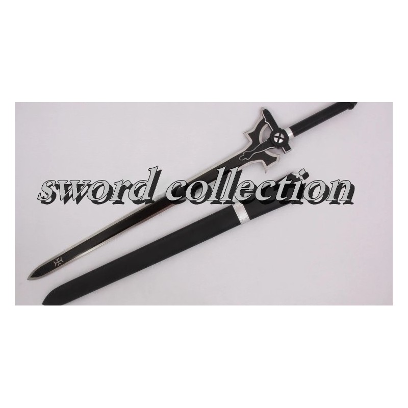 Set of 2 Kirito SAO Swords - Dark Repulser and Elucidator