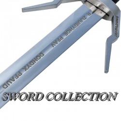 The Witcher III - Twin Wolf Sword Geralt of Rivia - Engraved Blade