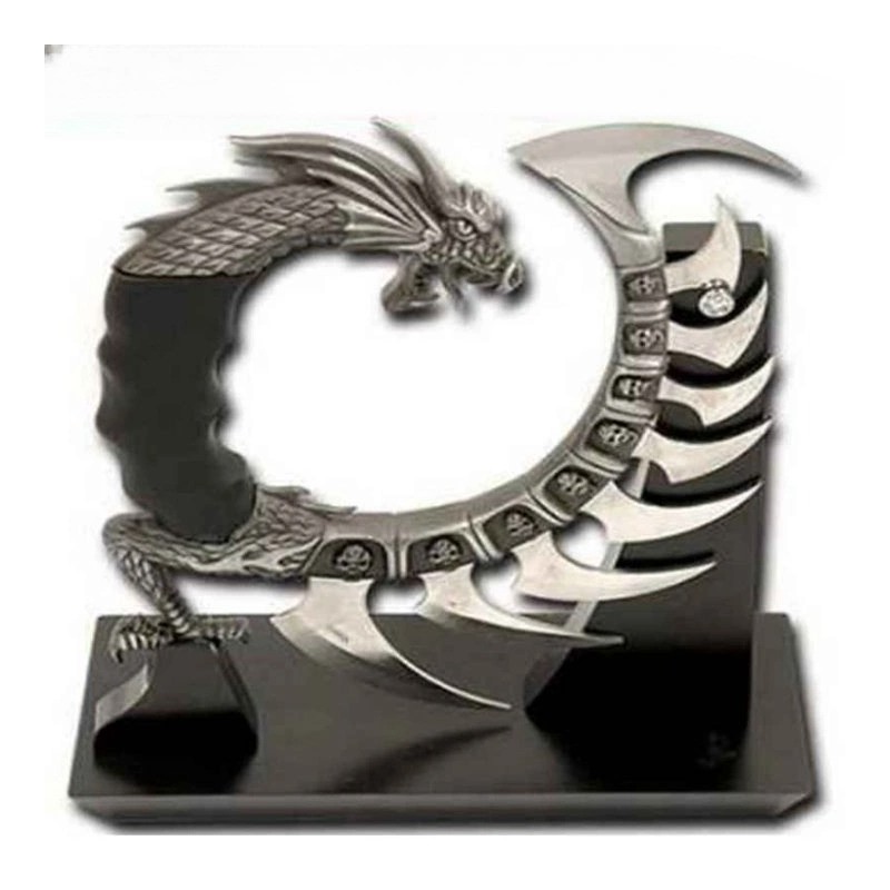Lame de Dragon de décoration 20cm (Support inclus)