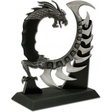 Lame de Dragon de décoration 20cm (Support inclus)