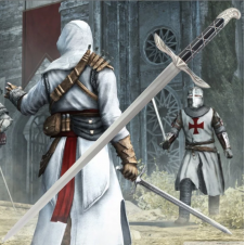Épée d'Altaïr Assassin's Creed Reproduction de décoration 97cm