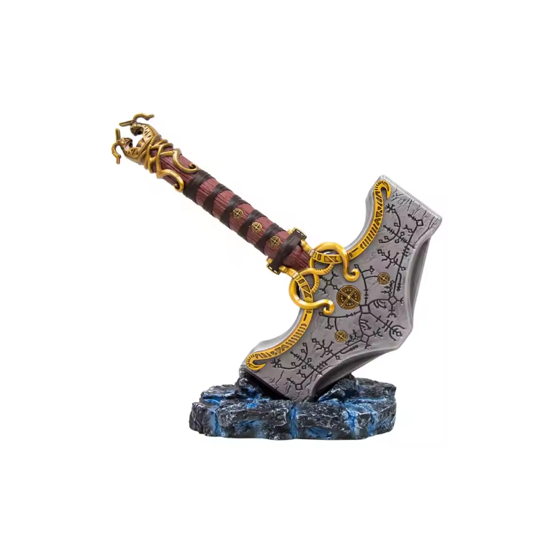 Marteau de Thor God of War Ragnarok Reproduction de collection 60cm