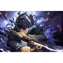 Dague Kasaka's Venom Fang - Solo Leveling Reproduction de collection