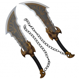 Lames du Chaos de Kratos - God of War Ragnarök Replique de collection