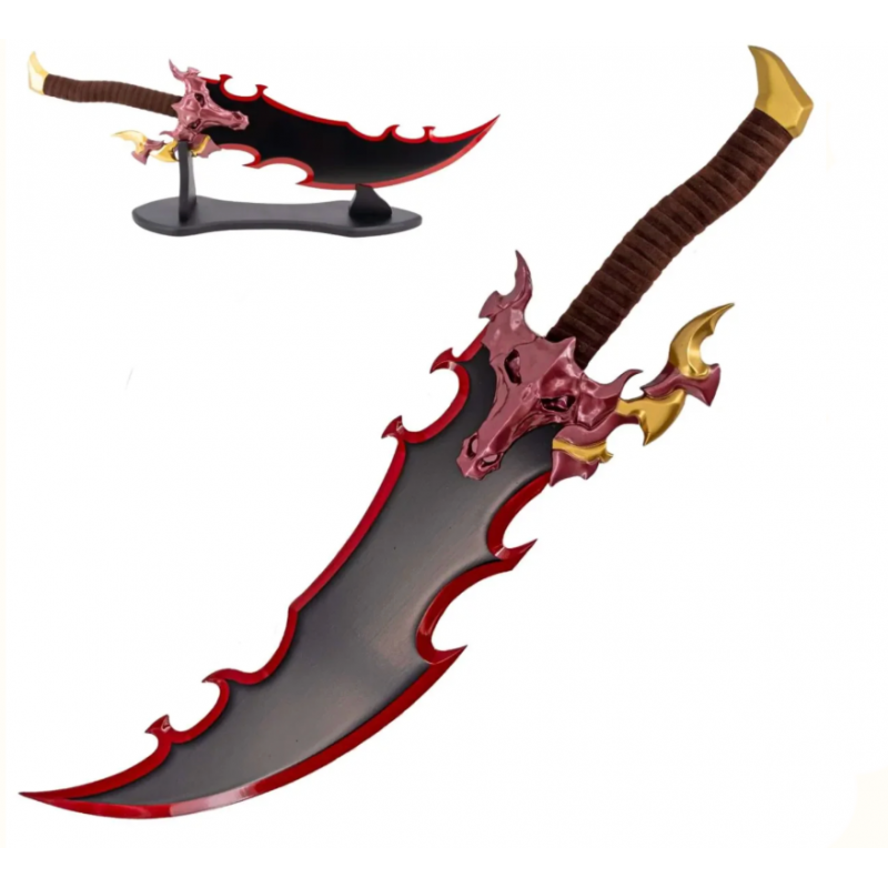 Dague Roi démon Sung Jin-Woo V2 - Solo Leveling Reproduction de collection